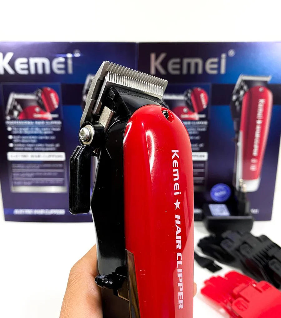 Kemei Km-2611 ماكينة قص الشعر اللاسلكية الاحترافية