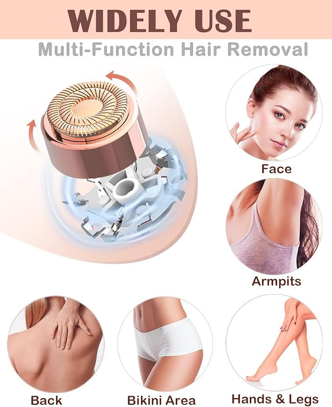 جهاز إزالة شعر الوجه الكهربائي للنساء بدون ألم – نتائج ناعمة خلال ثواني | توصيل مجاني خلال 24 ساعة في الكويت