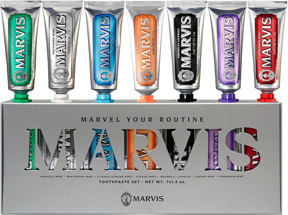 معجون أسنان فاخر Marvis – انتعاش وأناقة وابتسامة مشرقة كل يوم
