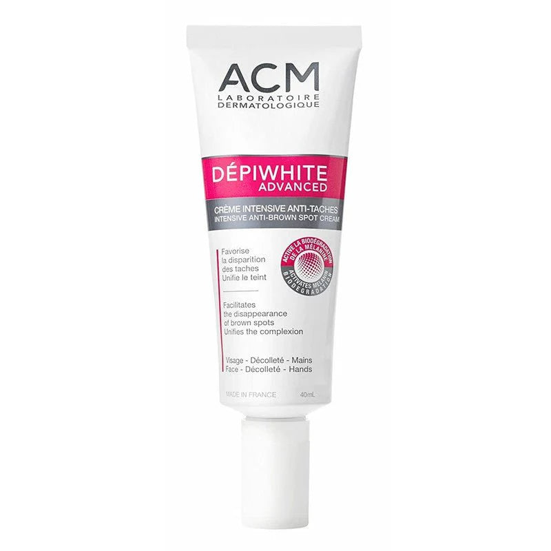 كريم ACM Depiwhite Advanced – الحل الفعال لتفتيح البشرة وعلاج التصبغات والكلف