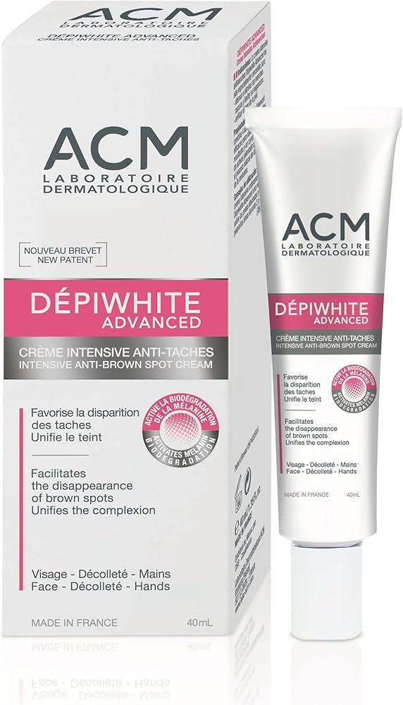 كريم ACM Depiwhite Advanced – الحل الفعال لتفتيح البشرة وعلاج التصبغات والكلف