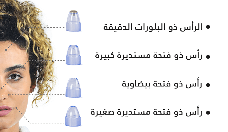 جهاز شفط الرؤوس السوداء – تنظيف عميق للمسام