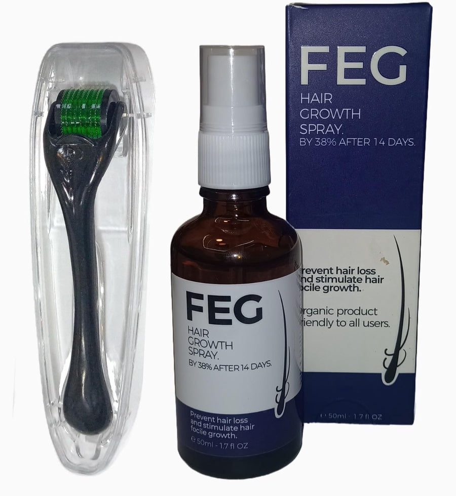 FEG Hair Growth Spray | بخاخ طبيعي لتقوية ونمو الشعر بسرعة