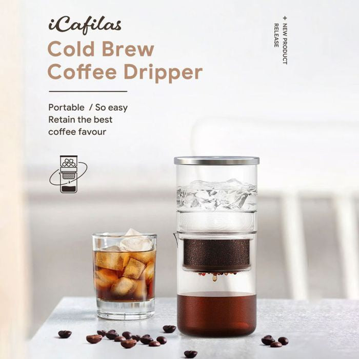 صانعة القهوة الباردة iCafilas | Cold Brew بنكهة نقية وطعم احترافي