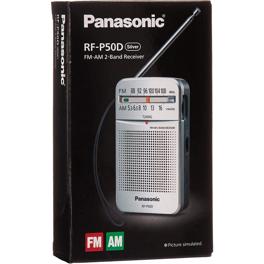 راديو باناسونيك RF-P50 المحمول | استقبال قوي وصوت نقي