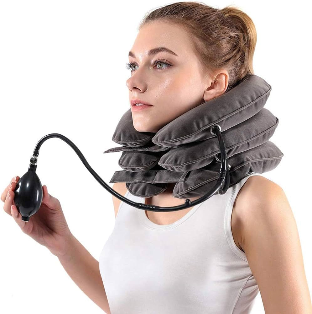 Air Neck Pump | جهاز شد الرقبة الهوائي لتخفيف الألم وتحسين الوضعية