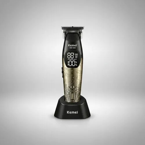 ماكينة حلاقة Kemei KM-1365 احترافية | دقة عالية وبطارية قوية