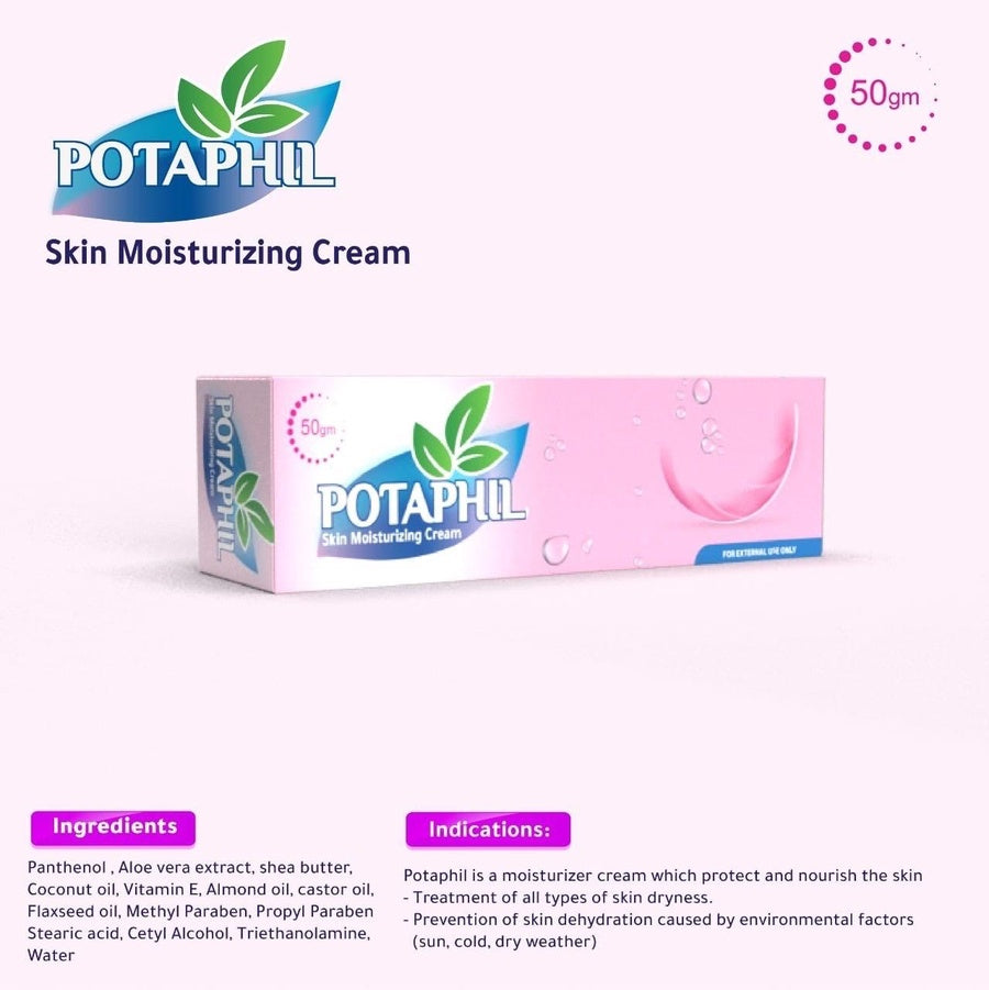 Potaphil Cream | كريم ترطيب عميق للبشرة الجافة والحساسة