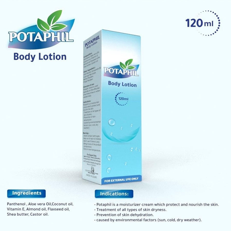 Potaphil Lotion | لوشن ترطيب يومي للبشرة الجافة