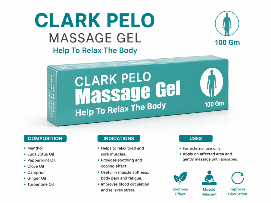 Clark Pelo Massage Gel | جل مساج لتخفيف آلام العضلات والمفاصل