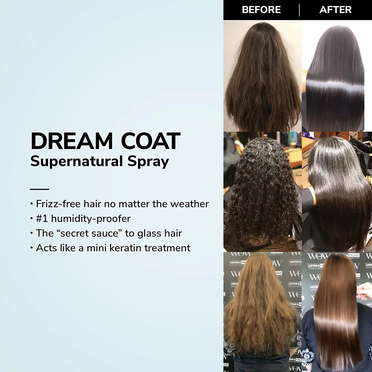 بخاخ Color WOW Dream Coat | حماية من التجعد ولمعان زجاجي للشعر