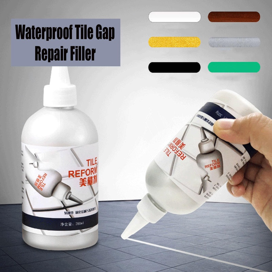 Tile Reform لإصلاح فواصل البلاط | مقاوم للماء والعفن (عرض 1+1)