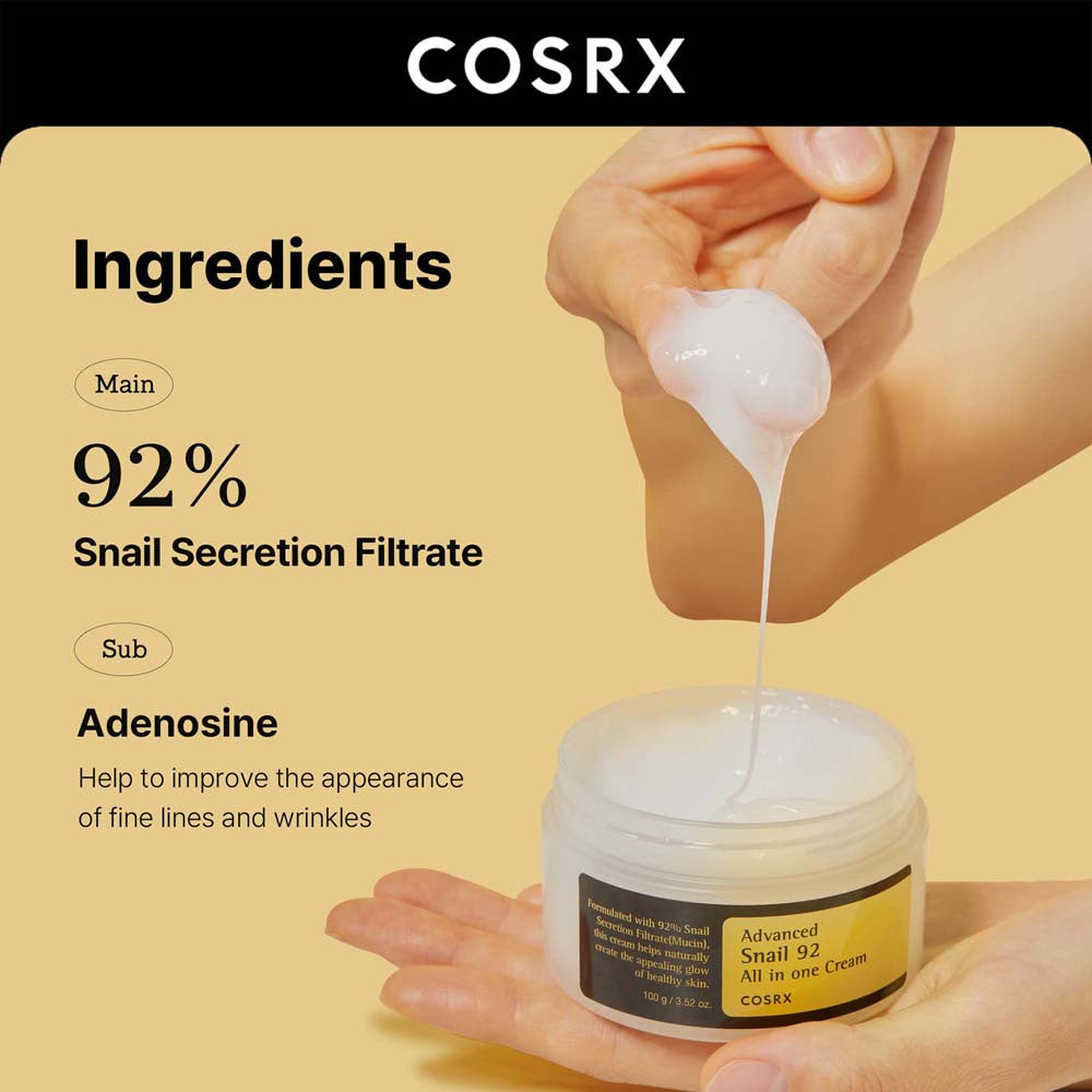 مجموعة COSRX Snail Mucin | ترطيب وإصلاح البشرة الحلزوني