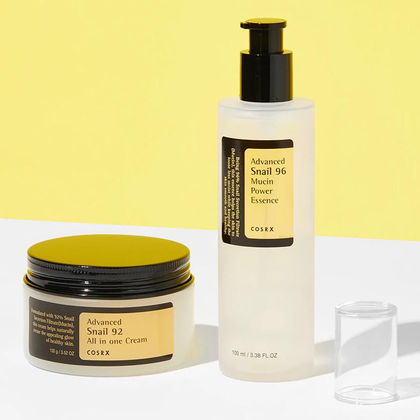 مجموعة COSRX Snail Mucin | ترطيب وإصلاح البشرة الحلزوني