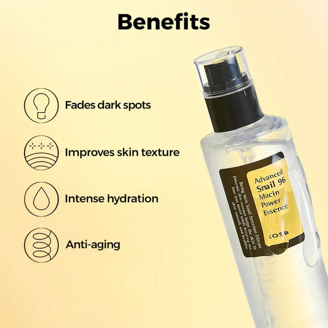 مجموعة COSRX Snail Mucin | ترطيب وإصلاح البشرة الحلزوني