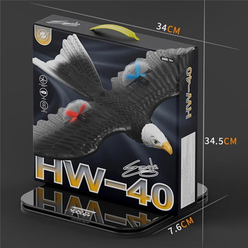 درون النسر الطائر HW-40 | طيران واقعي وإضاءة LED مبهرة