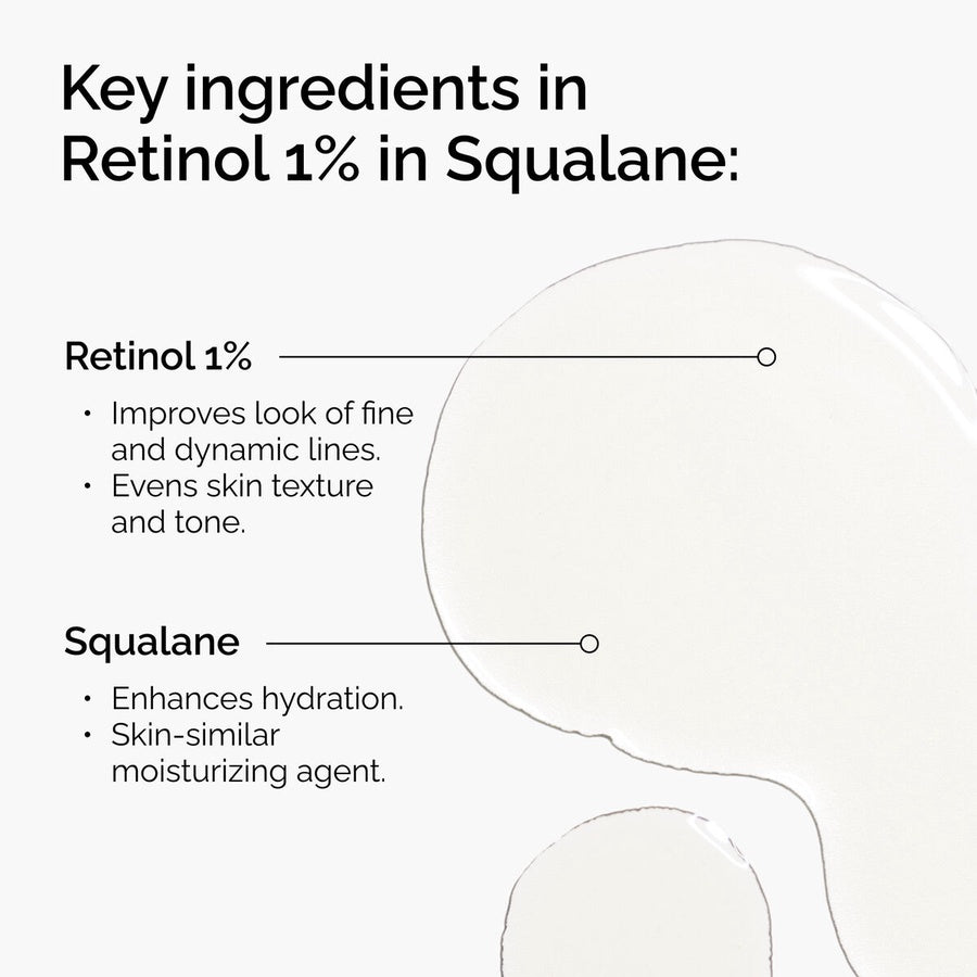 The Ordinary Retinol 1% in Squalane | عناية متقدمة بمظهر البشرة
