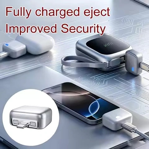 فاصل شحن ذكي تلقائي Type-C | حماية البطارية وفصل الشحن تلقائياً