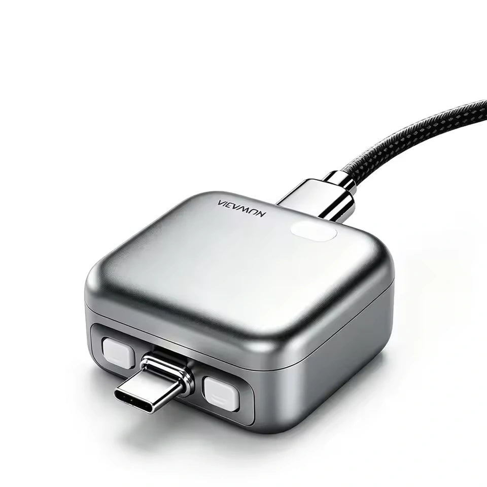 فاصل شحن ذكي تلقائي Type-C | حماية البطارية وفصل الشحن تلقائياً