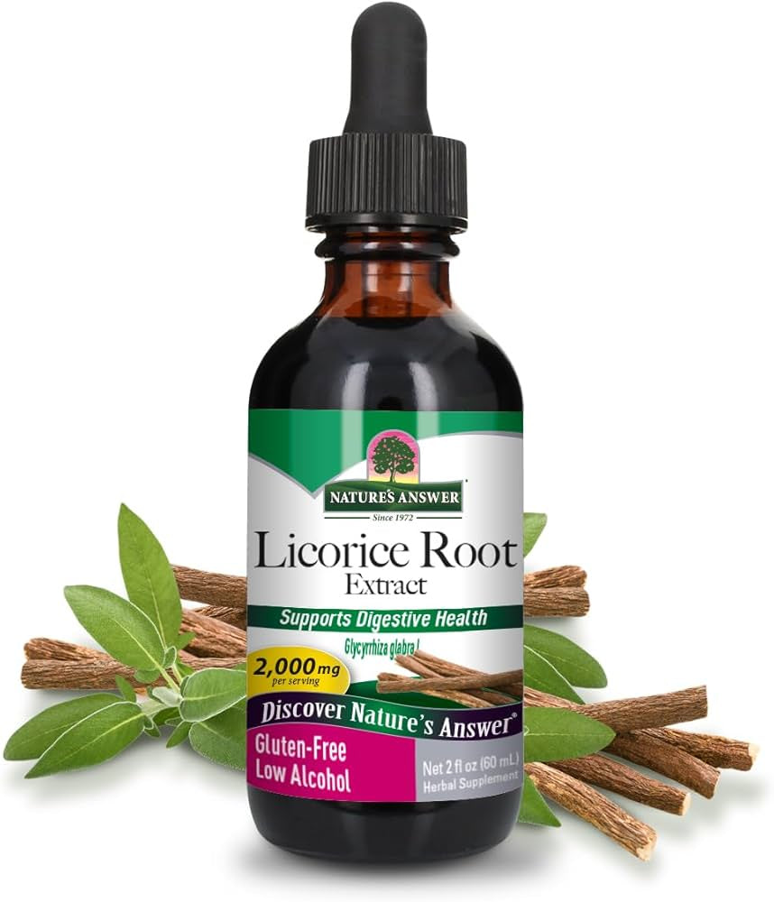 Nature's Answer Licorice Root Extract | مستخلص عرق السوس لدعم نضارة البشرة والعناية اليومية