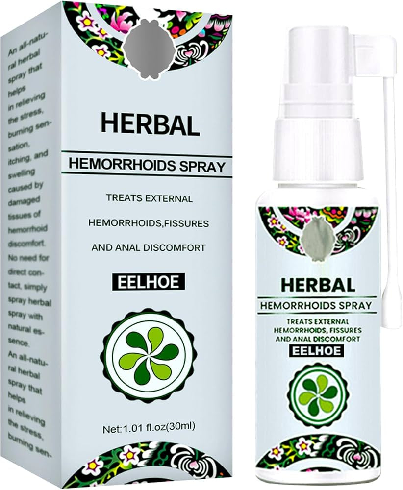 EELHOE Herbal Hemorrhoids Spray | بخاخ للعناية بالبواسير الخارجية وتخفيف الانزعاج