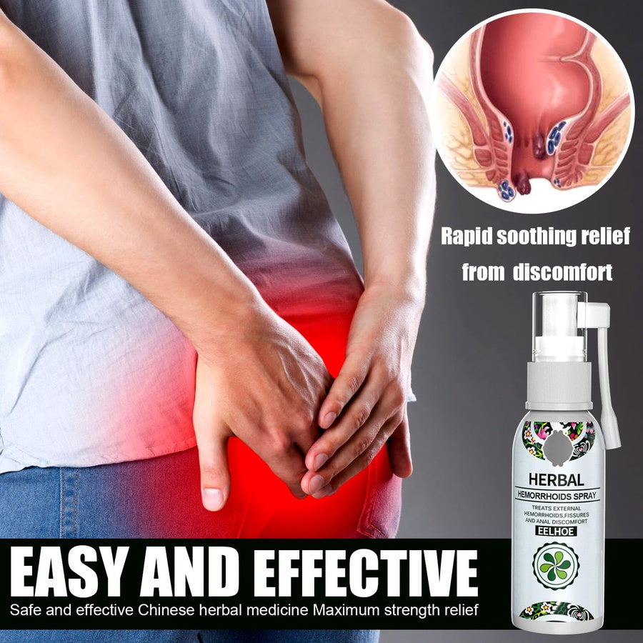 EELHOE Herbal Hemorrhoids Spray | بخاخ للعناية بالبواسير الخارجية وتخفيف الانزعاج