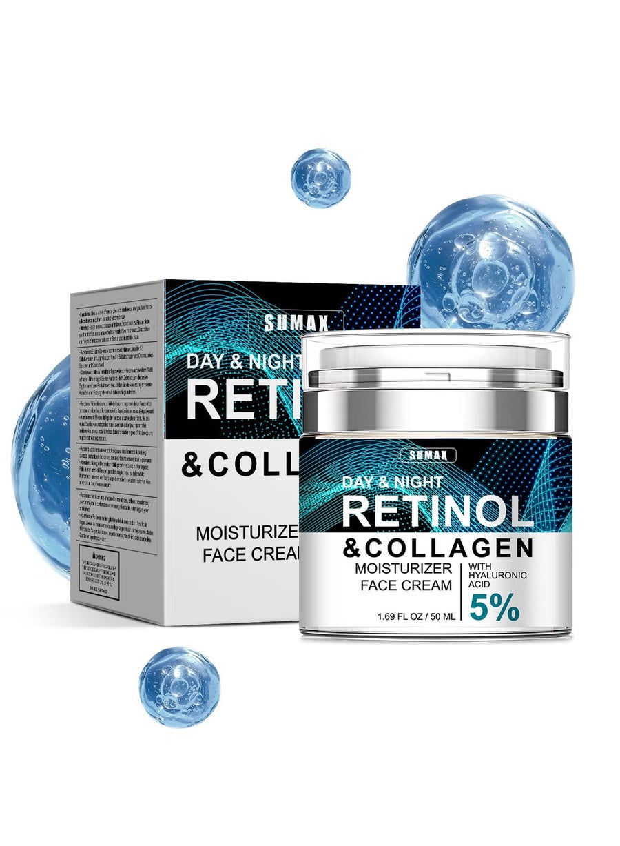 SUMAX Retinol & Collagen Face Cream | كريم مرطب بالريتينول والكولاجين للعناية اليومية بالبشرة