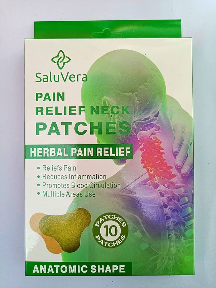 Herbal Neck Pain Relief Patches | لاصقات عشبية لراحة الرقبة والعضلات