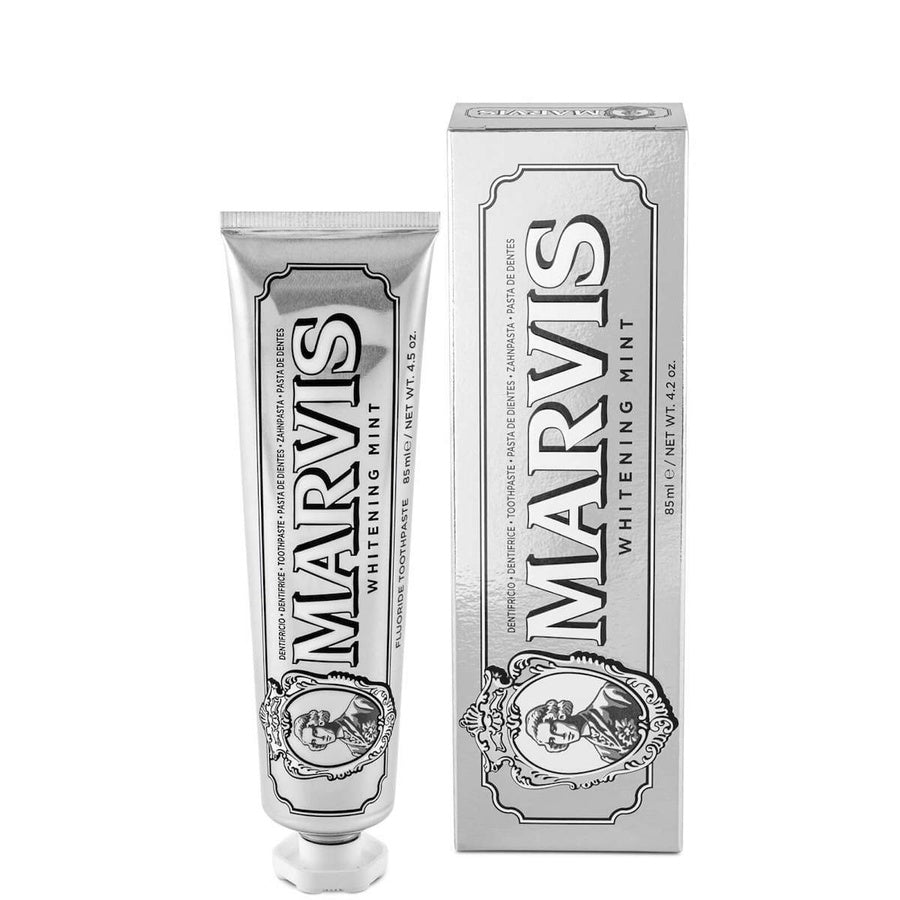 Marvis Whitening Mint Toothpaste | معجون أسنان بالنعناع لإشراقة وانتعاش يدومان