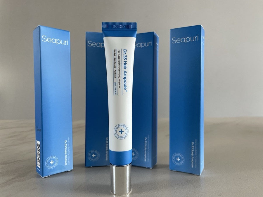 Seapuri Dr. 33 Hair Ampoule 20ml | أمبول للشعر لتهدئة فروة الرأس وتقوية الجذور