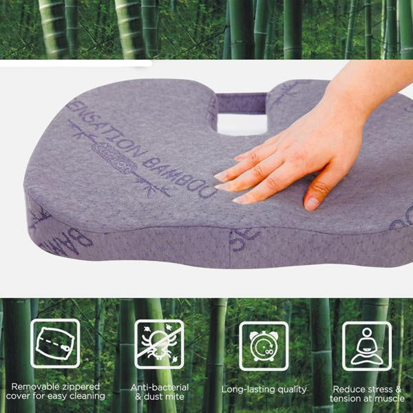 Bamboo Comfort Seat Cushion | وسادة جلوس مريحة لدعم الظهر