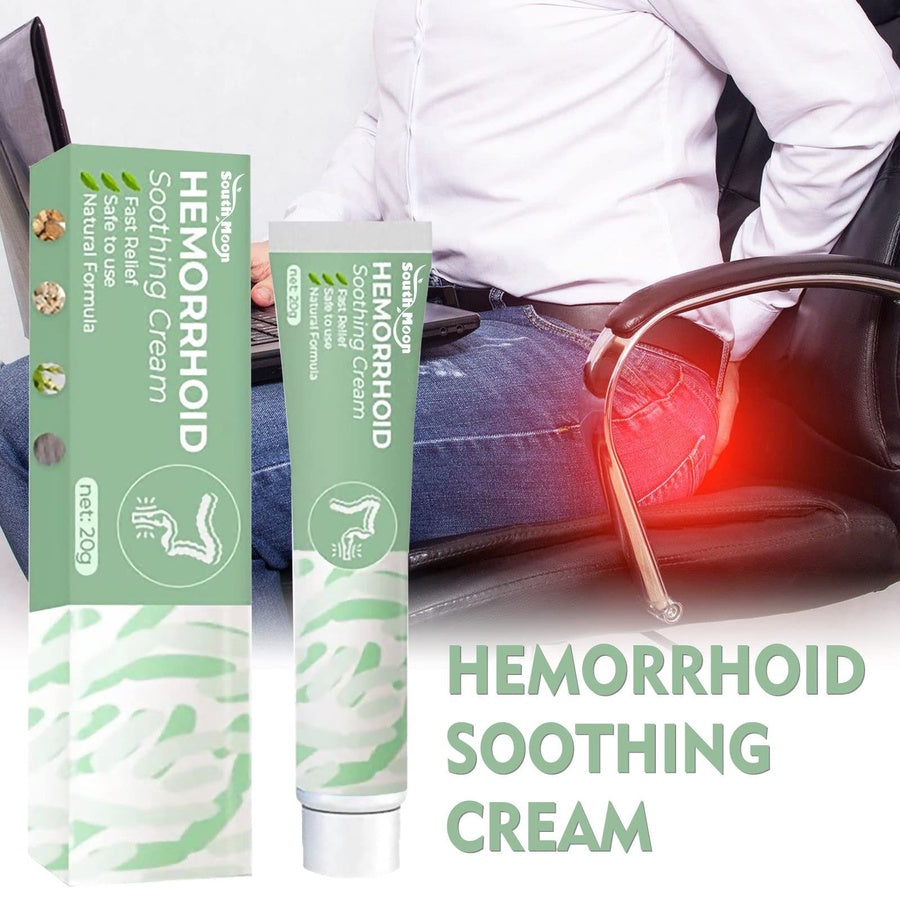 South Moon Hemorrhoid Soothing Cream Natural Formula 20g | كريم ساوث مون لتهدئة البواسير بتركيبة طبيعية