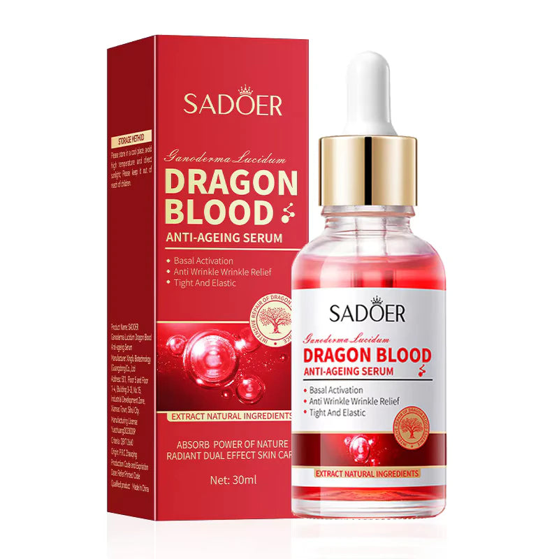 Sadoer Dragon Blood Anti-Ageing Serum 30ml | سيروم دراغون بلود لمكافحة التجاعيد وشد البشرة