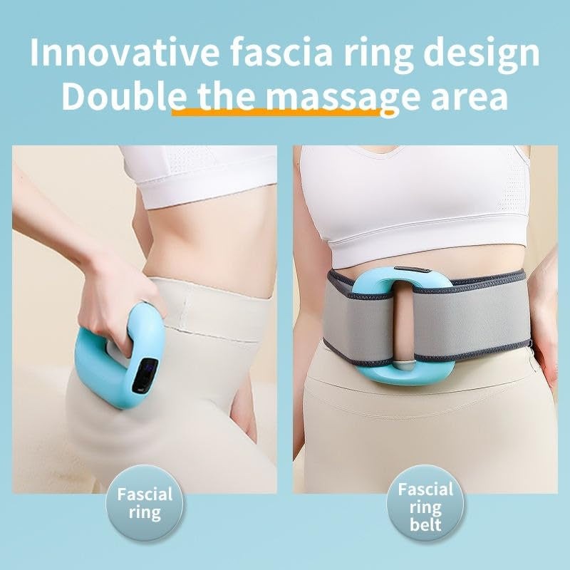 Fascial Ring Smart Vibration Massage Belt | حزام المساج الاهتزازي الذكي لنحت القوام وتقليل الدهون