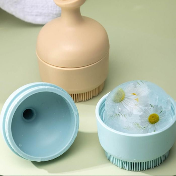 Ice Massage Facial Cleansing Tool Silicone | أداة مساج الوجه بالثلج من السيليكون لتنظيف وشد البشرة