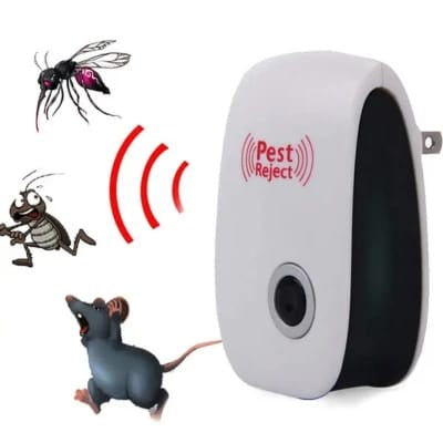 Pest Reject Ultrasonic Pest Repeller | جهاز طرد الحشرات والقوارض بالموجات فوق الصوتية للاستخدام المنزلي