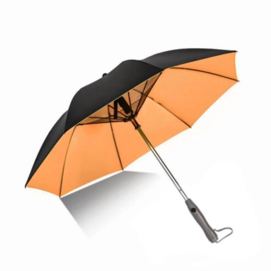 UV Protection Umbrella with Cooling Fan | مظلة شمس بمروحة تبريد وحماية من الأشعة