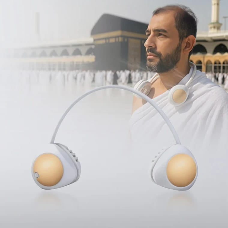 Rechargeable Neck Fan | مروحة رقبة قابلة للشحن