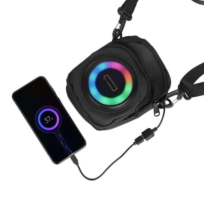 Bluetooth Speaker Shoulder Bag | حقيبة كتف متعددة الاستخدام مع سماعة بلوتوث