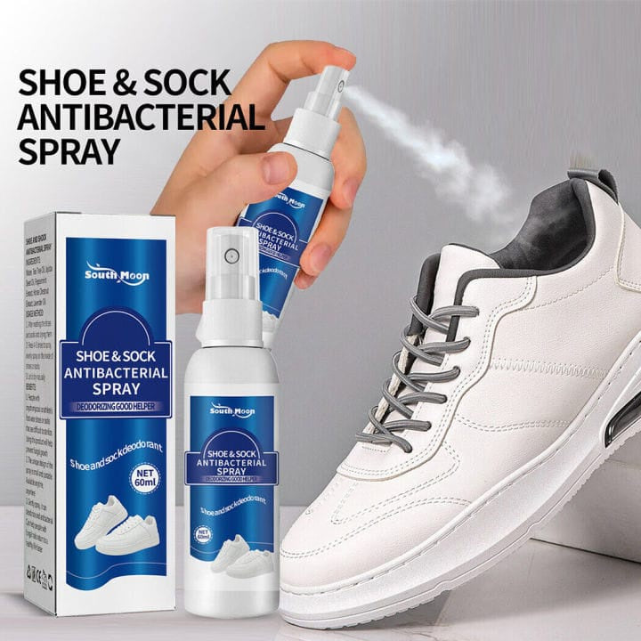 Shoe & Sock Antibacterial Spray | بخاخ معقم ومزيل روائح الأحذية والجوارب