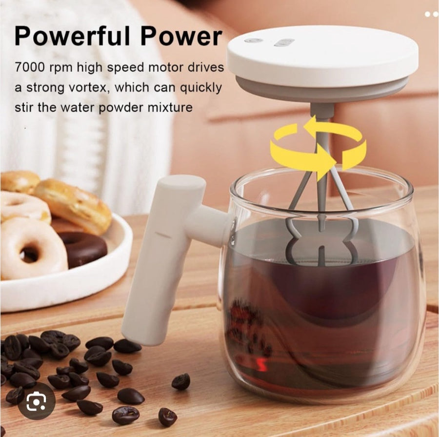 Automatic Self Stirring Mug | كوب ذاتي التحريك الكهربائي
