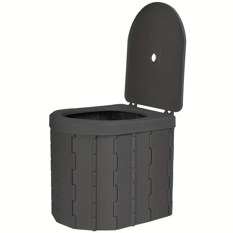 Foldable Portable Camping Toilet | مرحاض متنقل قابل للطي للرحلات والتخييم