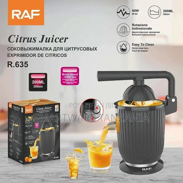 RAF Electric Citrus Juicer R.635 | عصارة حمضيات كهربائية RAF R.635