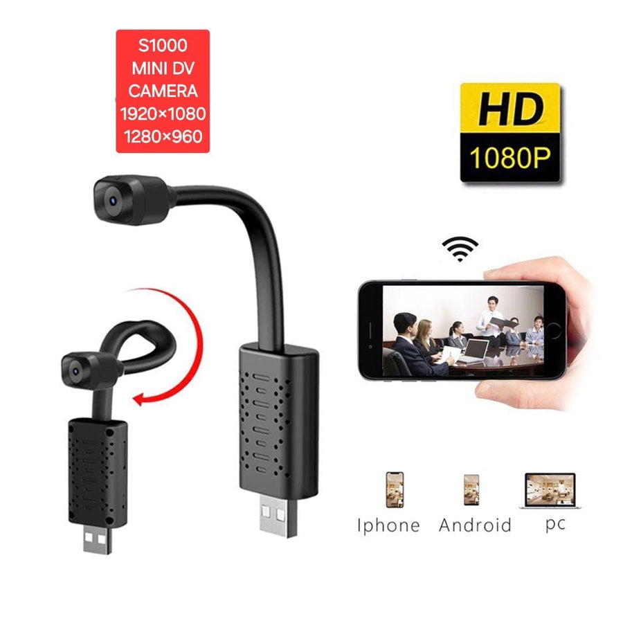 S1000 Mini HD WiFi Camera | كاميرا مراقبة صغيرة S1000 بدقة HD