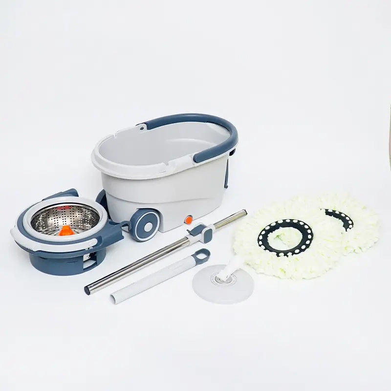 360° Spin Mop & Bucket Cleaning Set | طقم ممسحة دوارة 360° مع سطل تنظيف