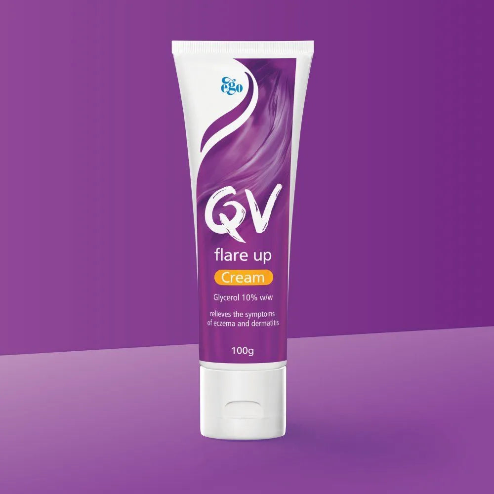 Ego QV Flare Up Cream 10% Glycerol | كريم كيوڤي لتهدئة البشرة الجافة والمتهيجة