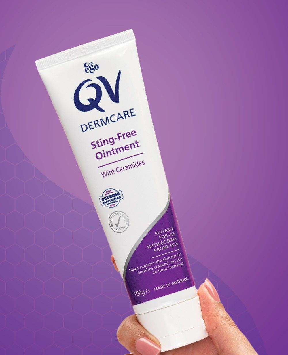 QV Dermcare Sting-Free Ointment with Ceramides | مرهم كيوڤي ديرم كير بالسيراميدات