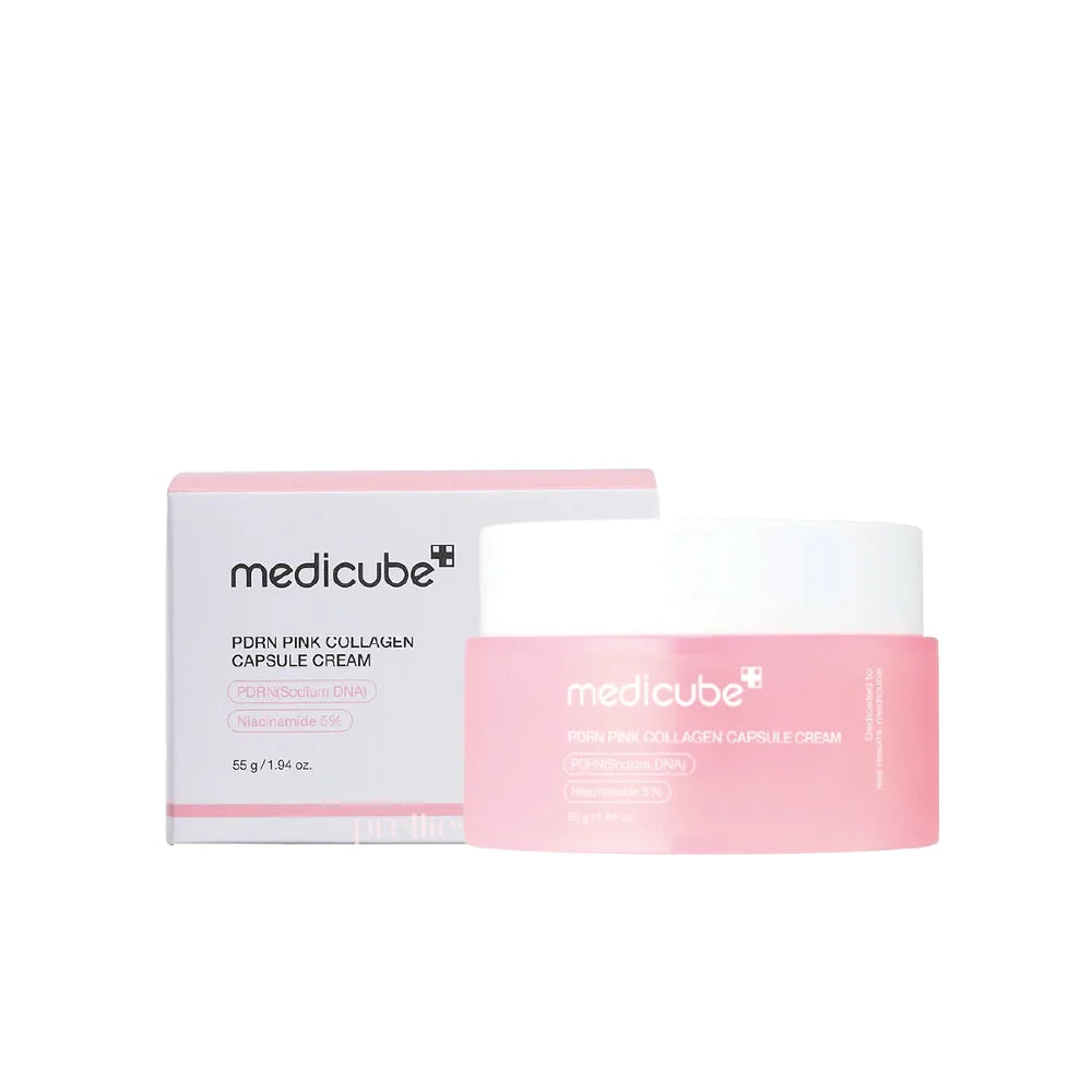 Medicube PDRN Pink Collagen Capsule Cream | كريم ميديكوب PDRN بالكولاجين والنياسيناميد 5%