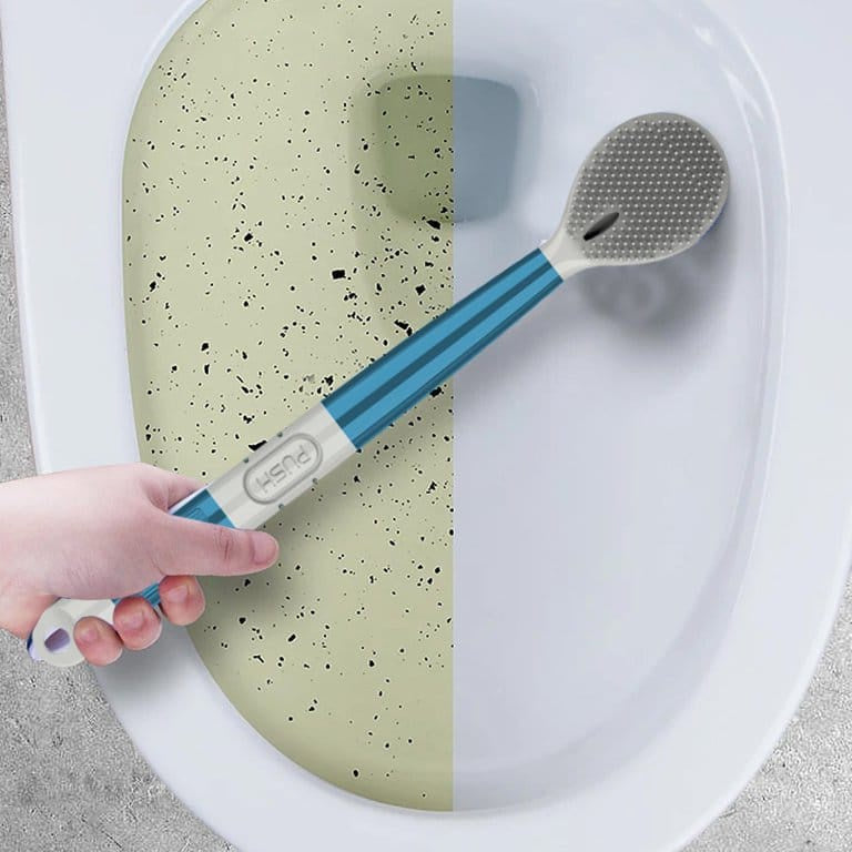 Press Liquid Silicone Toilet Brush | فرشاة تنظيف المرحاض السيليكونية