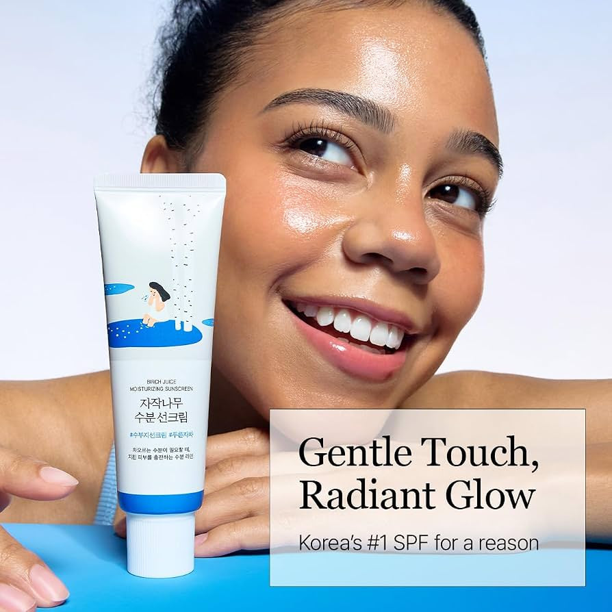 Round Lab Birch Juice Moisturizing Sunscreen SPF 50+ | واقي شمس راوند لاب بعصارة البتولا المرطبة